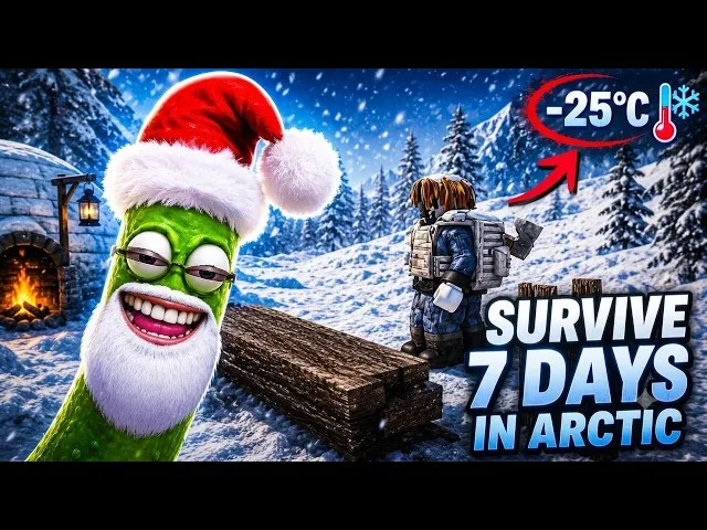 Survive 7 Days In Arctic Duo Survival — Best Two-Player Co-op Strategy